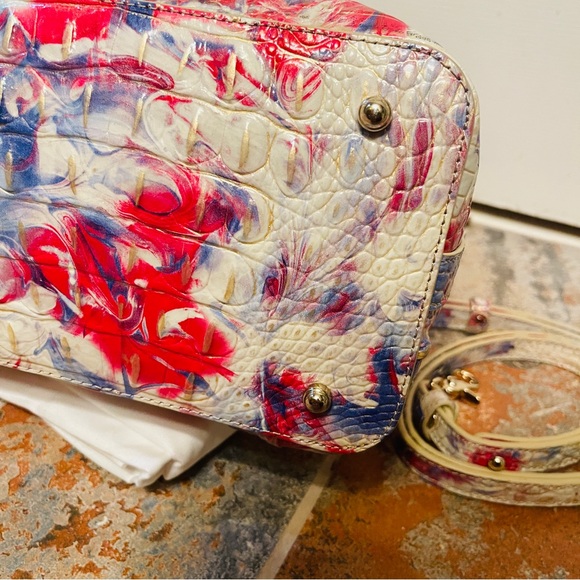 🇺🇸LOWEST PRICE! BRAHMIN Large Duxbury VALOR Melbourne Croc Embossed Leather. - Picture 12 of 16